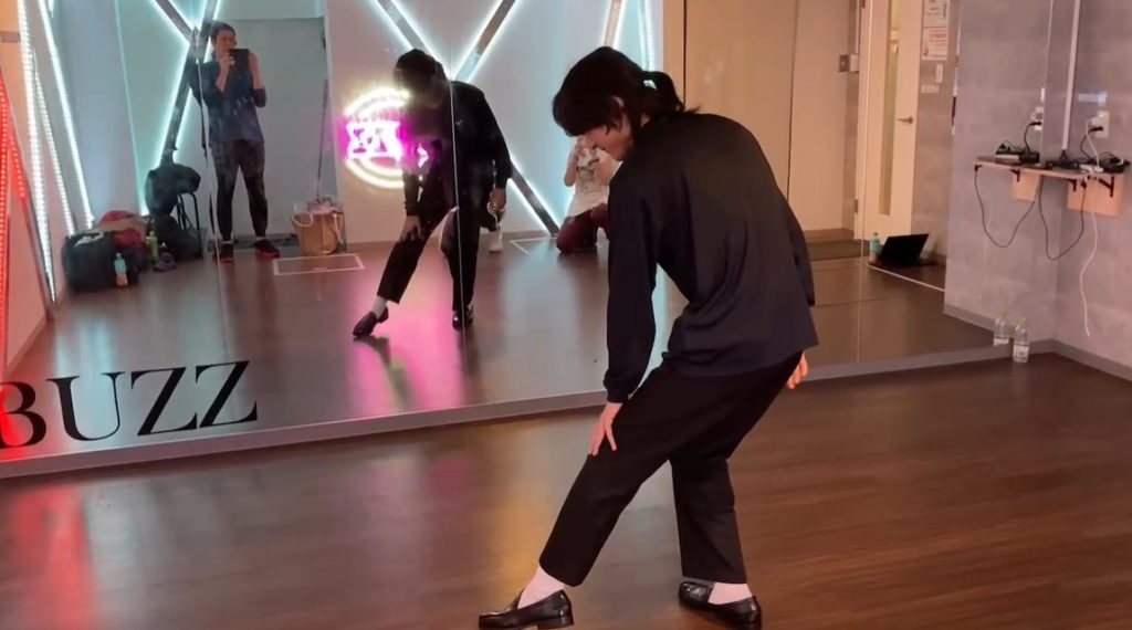 マイケルジャクソンビリージーンダンスレッスン風景