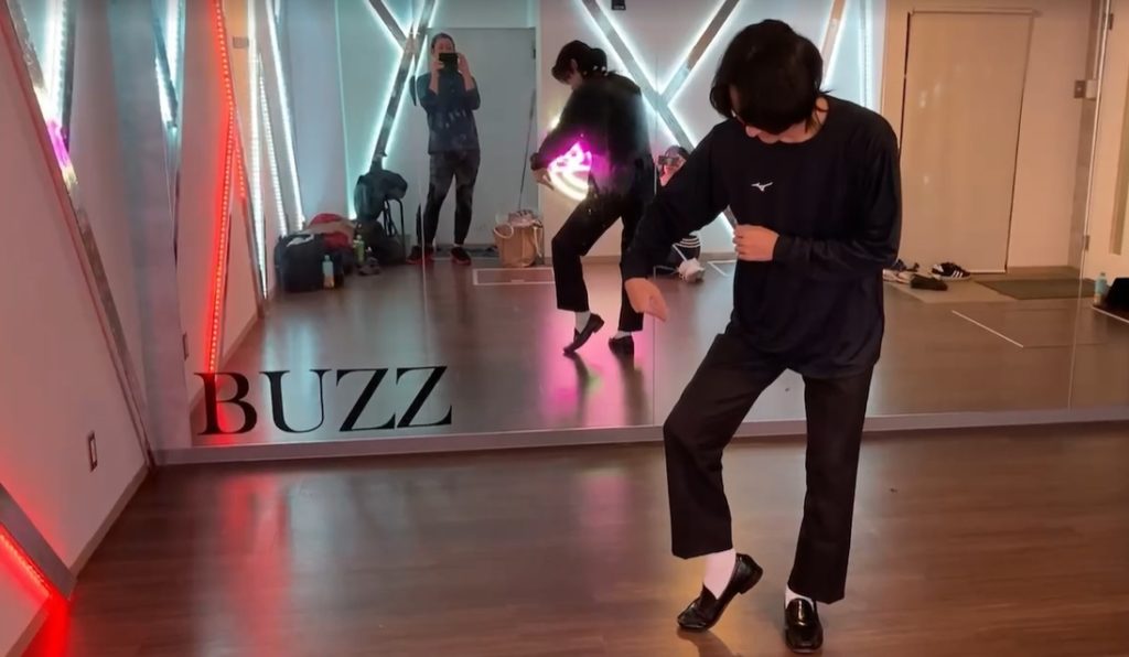 マイケルジャクソンビリージーンのダンスレッスン