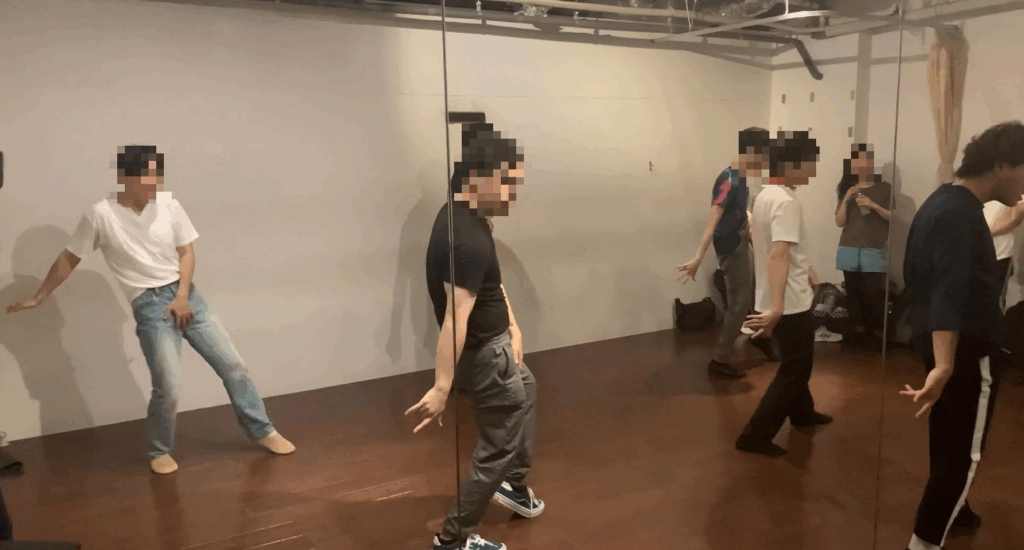 TATSUYAマイケルジャクソンビリージーンレッスンの様子0608