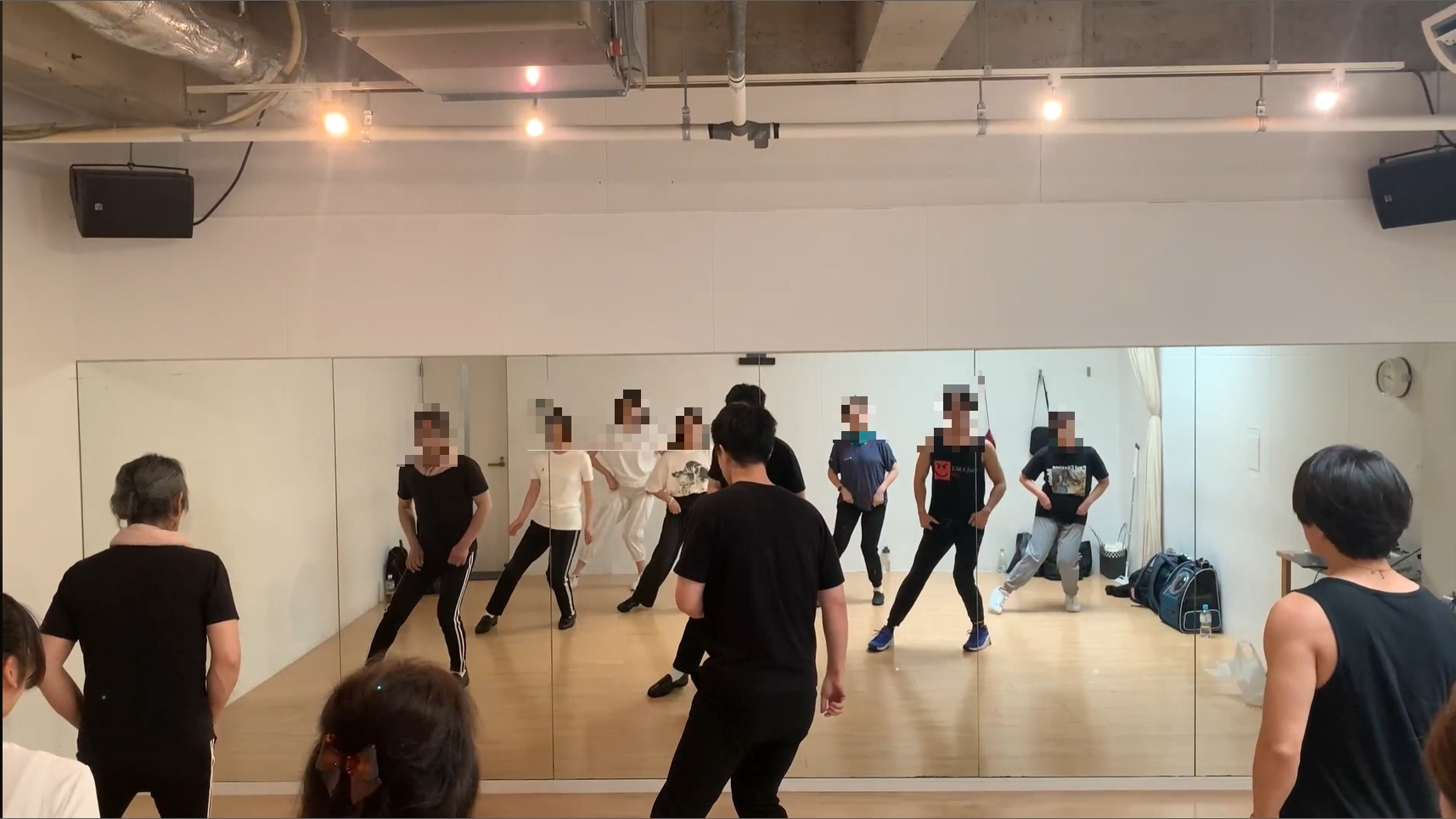 マイケルダンス基礎レッスンの様子0729